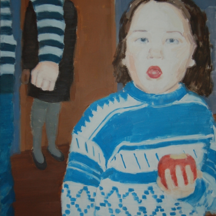 Untitled (self-portrait) by Monika Ivaškaitė