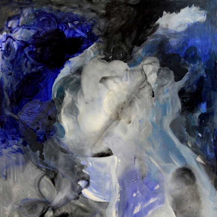 Washing the paintings II by Kelli Gedvil