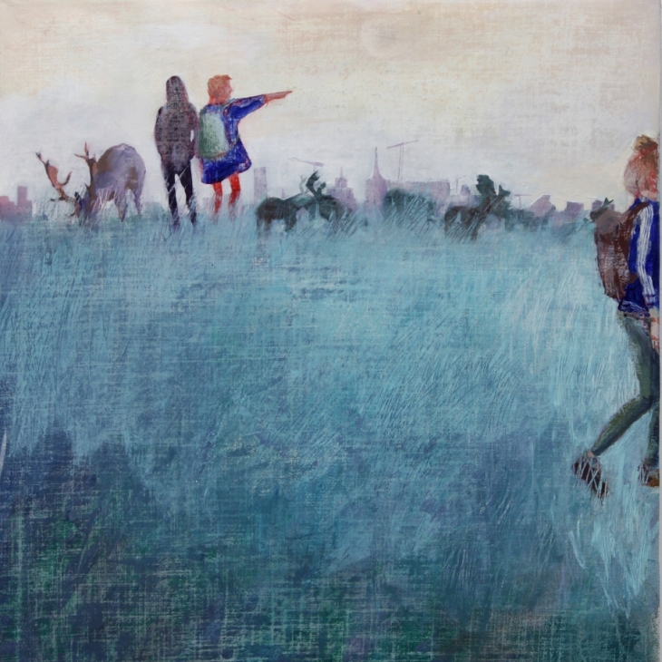 Trail One Lives Through and Sometimes Around by Ella Mežule