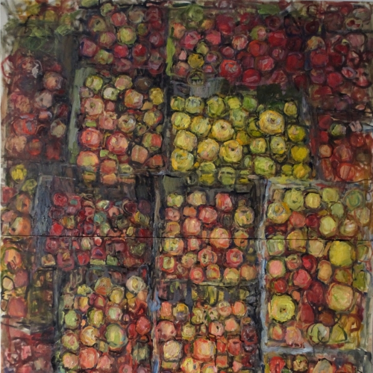 Still Life with Apples by Akvilė Poškutė