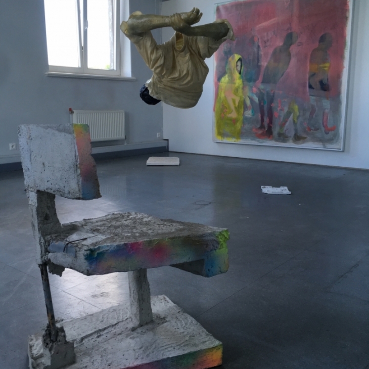 Exposition of installation - Ella Mežule