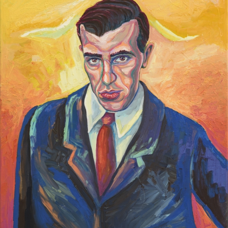 Portrait of Konrad Mägi by Toomas Reisalu