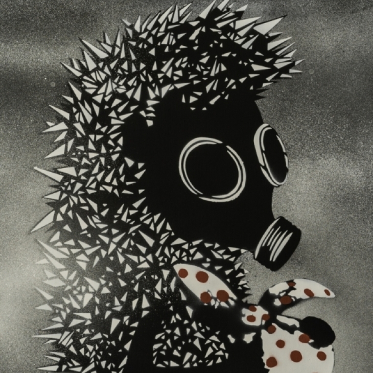 Hedgehog in the smog by Edward von Lõngus