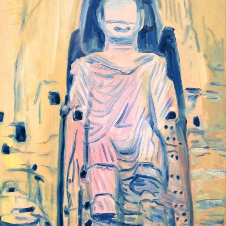 Bamiyan's Great Buddha - Afghanistan by Karl-Kristjan Nagel