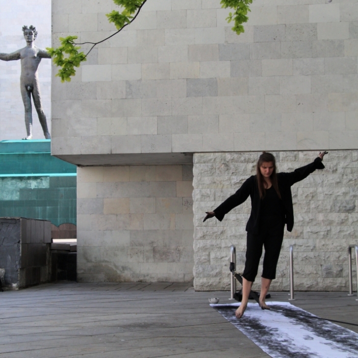 St. Artist. A Narrow Path and the Artist’s Pressures amongst the Art and the Religious Communities - Dominyka Čiplytė