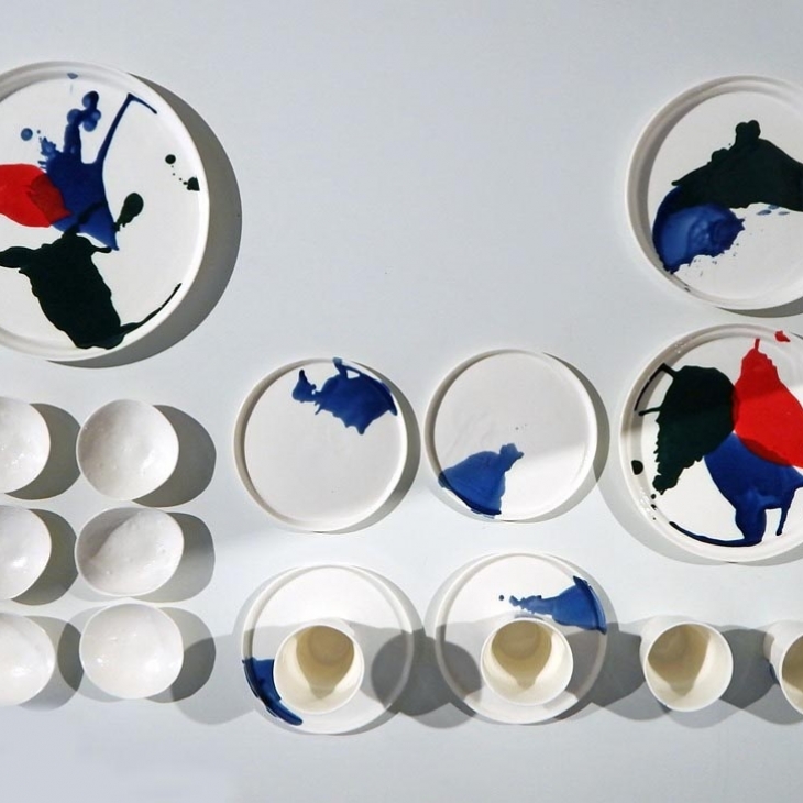Tableware set by Astra Senberga