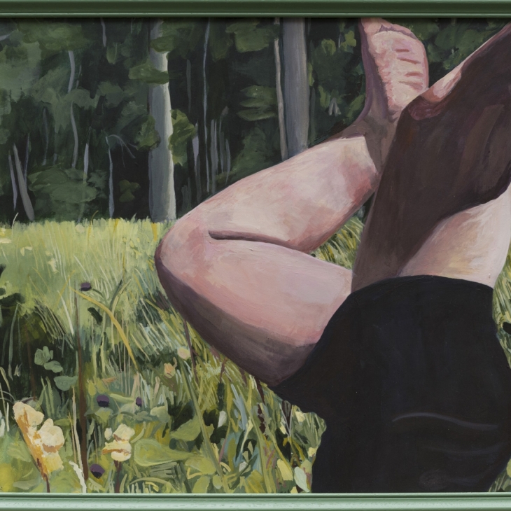 Performance for Seventy-Six Species. Laelatu Wooded Meadow, 18th of July 2020. 17 minutes. by Hannah Harkes