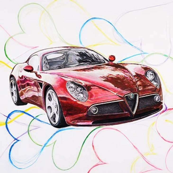 To Darling. Alfa Romeo by Raul Rajangu