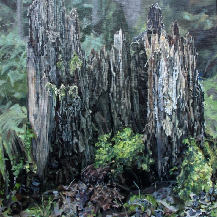 A Stump in Järvselja by Jane Remm