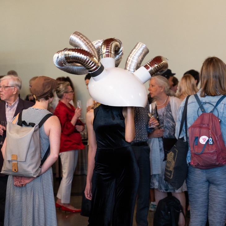 Horse-riding helmet Hydra by Nicolina Stylianou