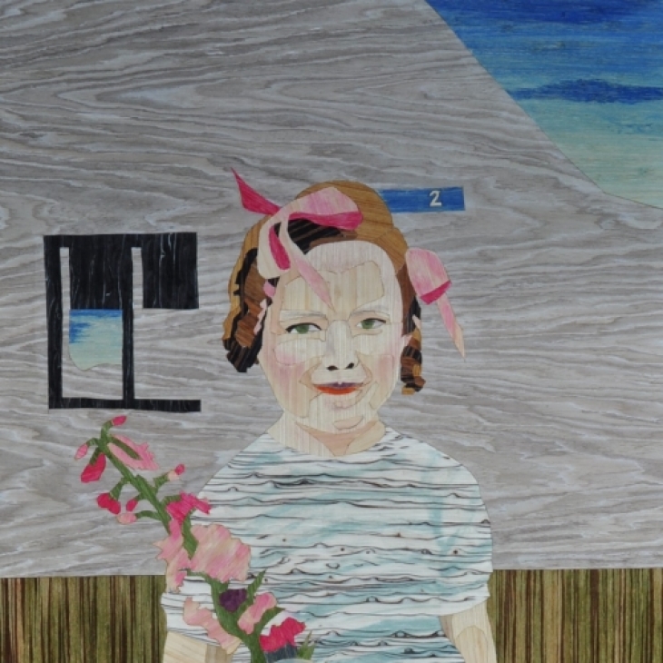 Self-portrait of childhood - Amanda Krumina