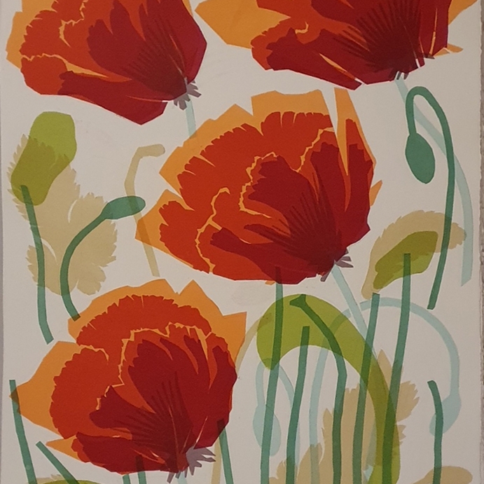 Poppies by Helgi Maret Olvet