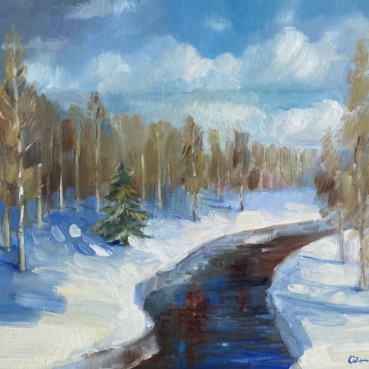 Talvine jõgi - Olga Zarkova