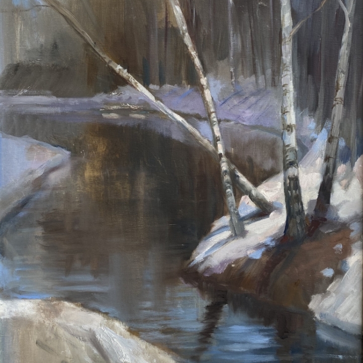 Talvine jõgi (Alajõe) - Olga Zarkova
