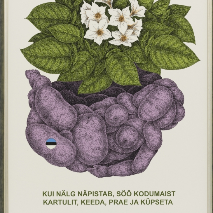 Potato 1 by Aarne Mesikäpp
