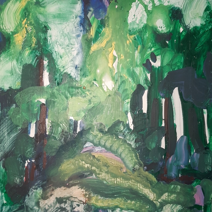 Estonian bush by Tiiu Leis