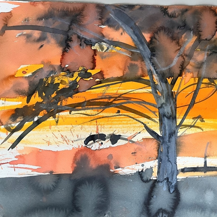 Thoughtful pine by Marju Bormeister
