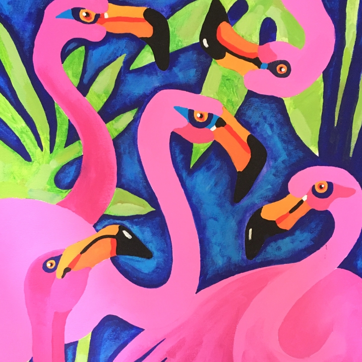 Flamingo by ANISA Aleksandra Ianchenko