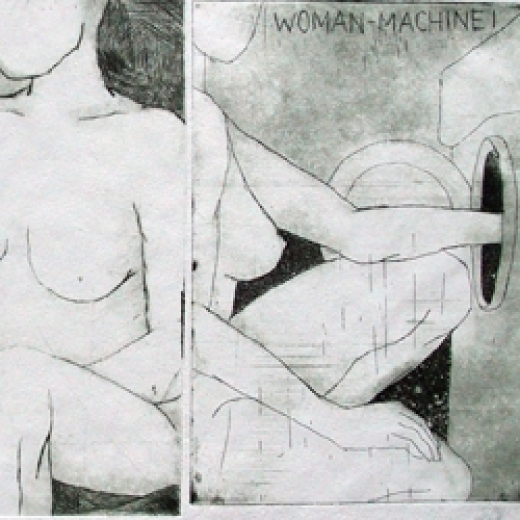 Woman And Machine I-III by Siram Mari Kartau