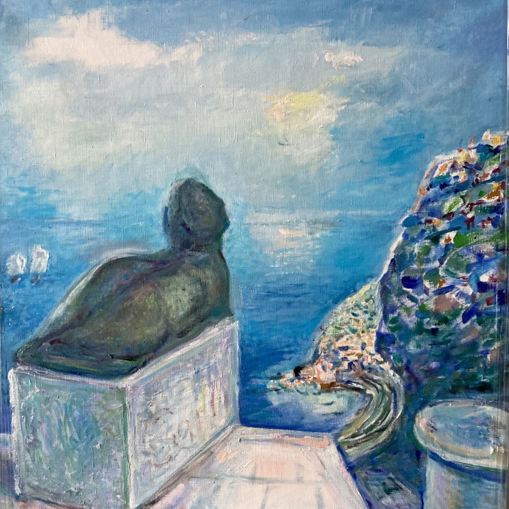 Homesickness of the Sphinx at Ana-Capri by Ludmilla Siim-Kaasinen