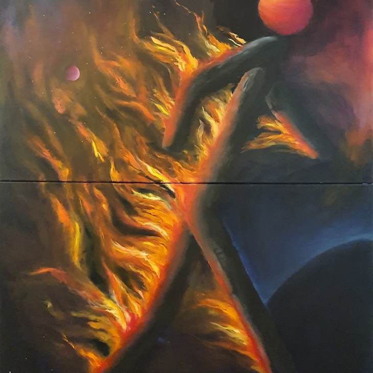 Burning man by Eve Kruuse
