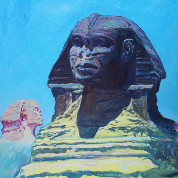 Mother & Daughter ( Two Sphinxes ) by Karl-Kristjan Nagel