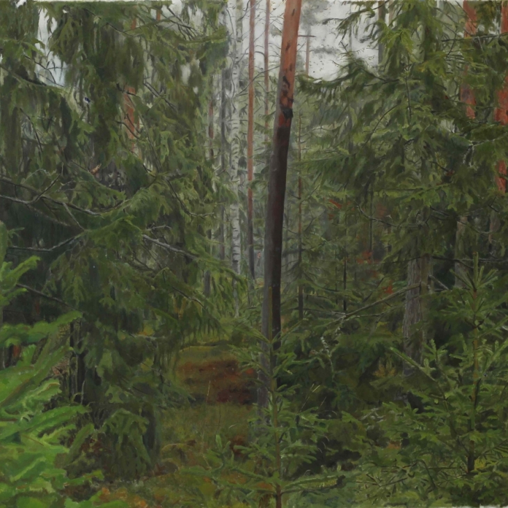 You in the forest by Benjamin Kassinen