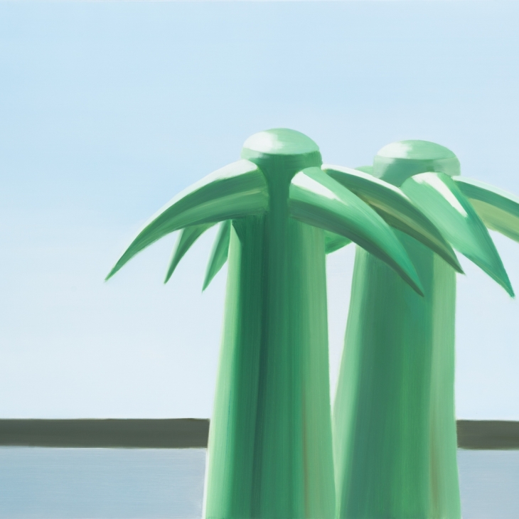 Inflatable Palm Trees II by Felicija Dudoit
