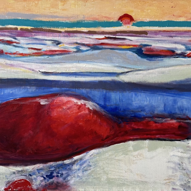 Talve eleegia kahe luigega by Ludmilla Siim-Kaasinen