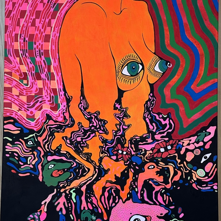 My Eyes Are up Here by Triina Britt Aumere