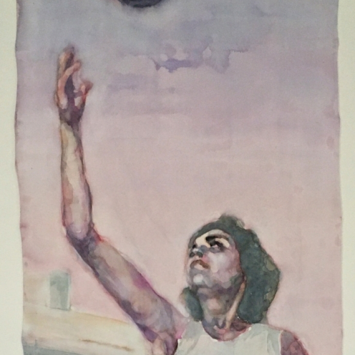 Gymnast With a Ball - Ivars Pommers
