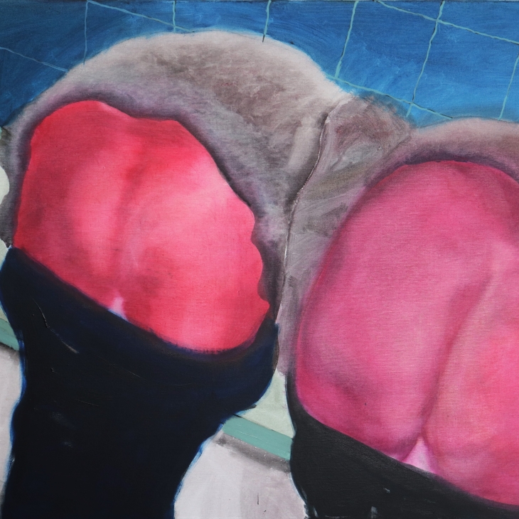 Exposure of four cheeks by Renāte Pagaste