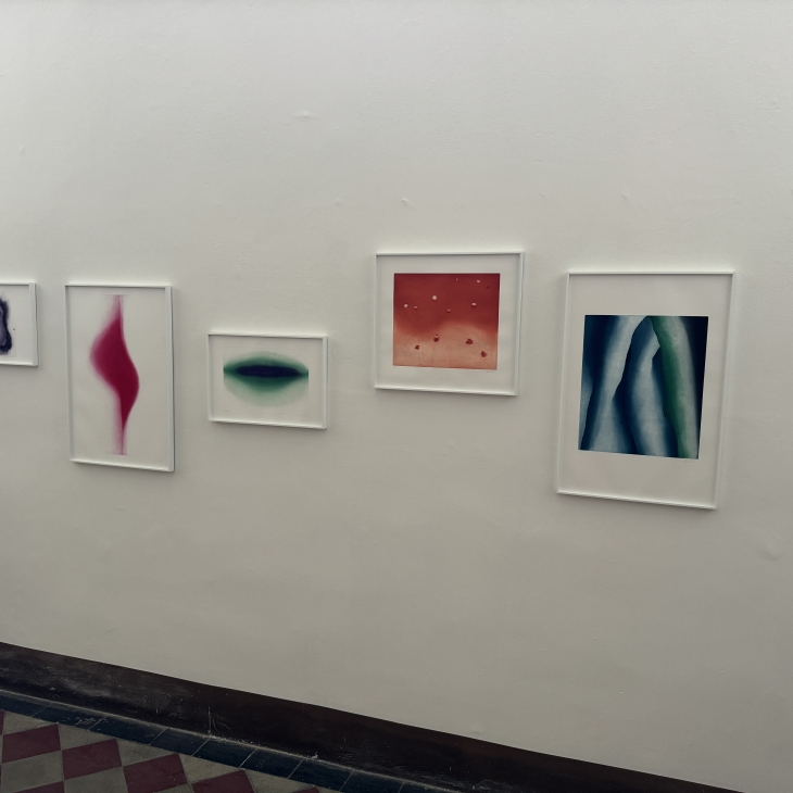 A series of five works "Pressure" by Arta Volbeta