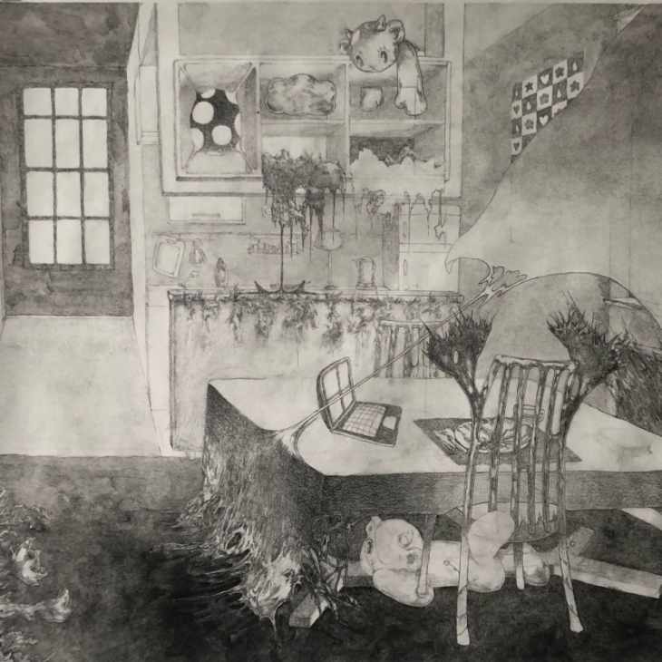 Living Room by Mika Solomon