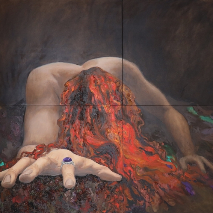 All my hummingbirds have alibis, and a hundred deep cracks cover my body - Elisa Margot Winters