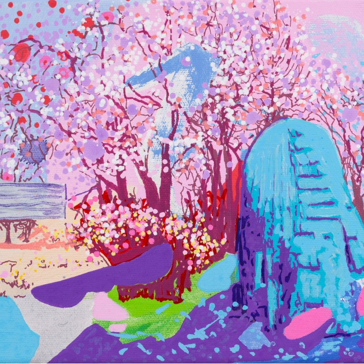 Spirit of the Spring in Garden by Kristine Kutepova