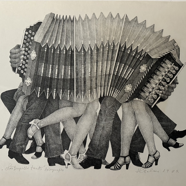 Wind instrument dance by Herald Eelma