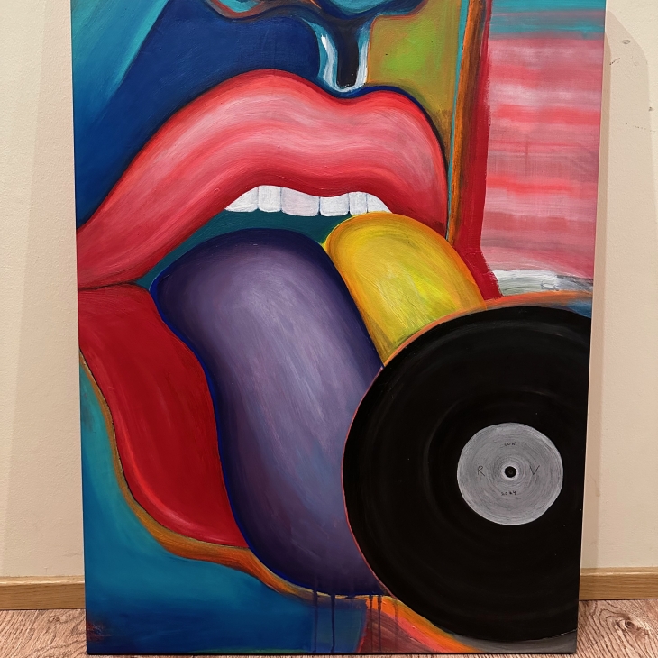 Untitled vinyl lover II - Rebeka Vaino