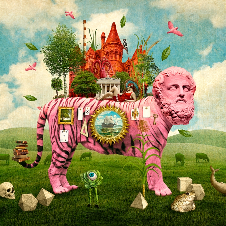 The color of philosophy has been pink since the beginning of time. by Marge Nelk