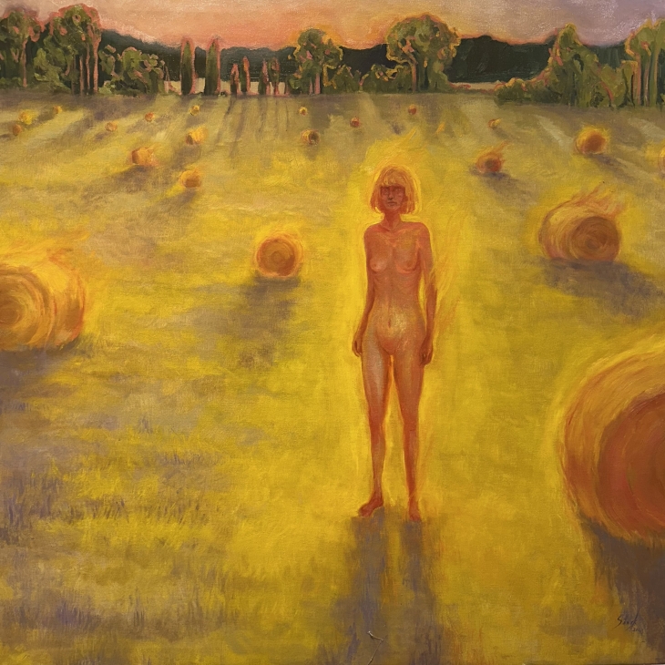 Burning Woman by Anna-Liisa Sääsk