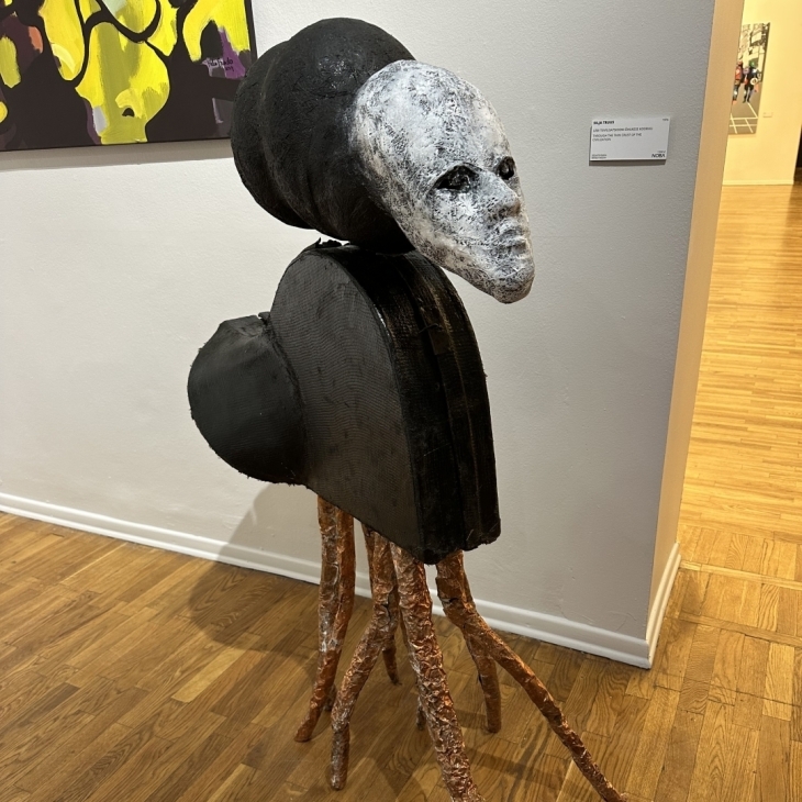 Through the thin crust of civilization by Silja Truus
