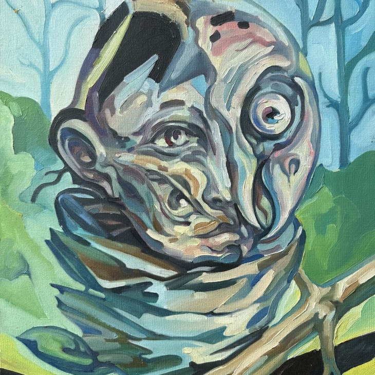 The Watcher of the Woods by Timur Hussainov