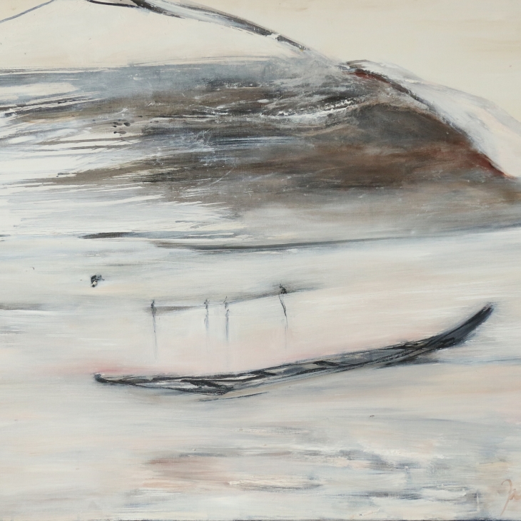 8 women fishing by Piret Kullerkupp