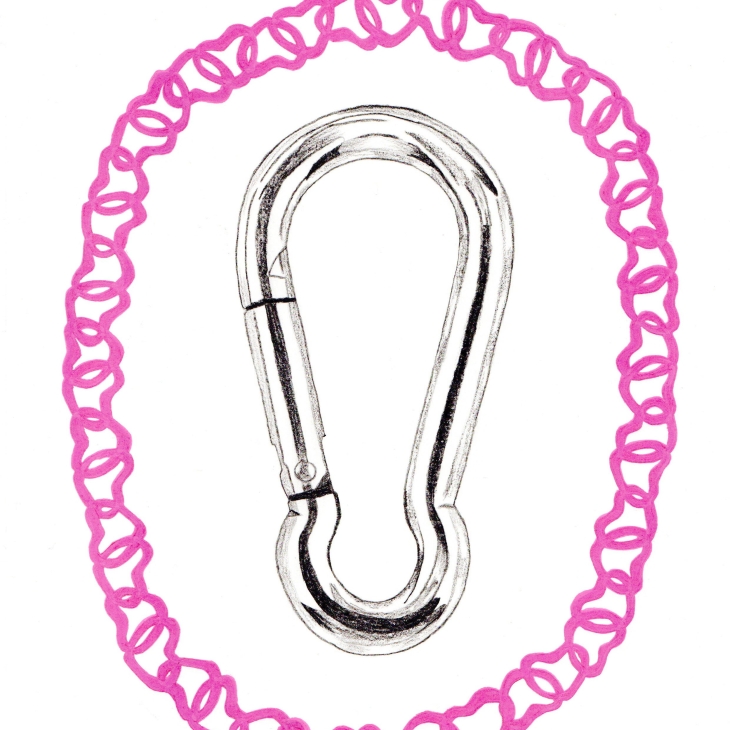Carabiner 1 by Maria Izabella Lehtsaar