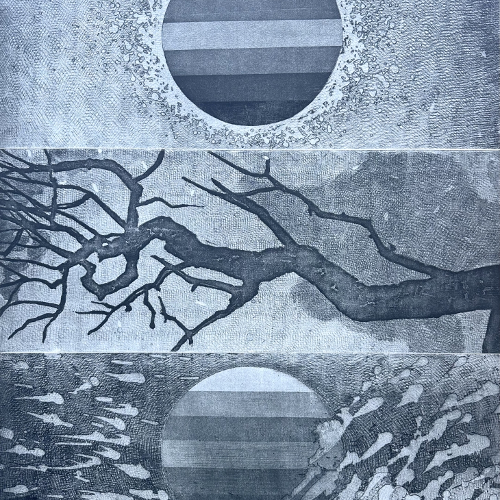 Setting sun by Evi Tihemets