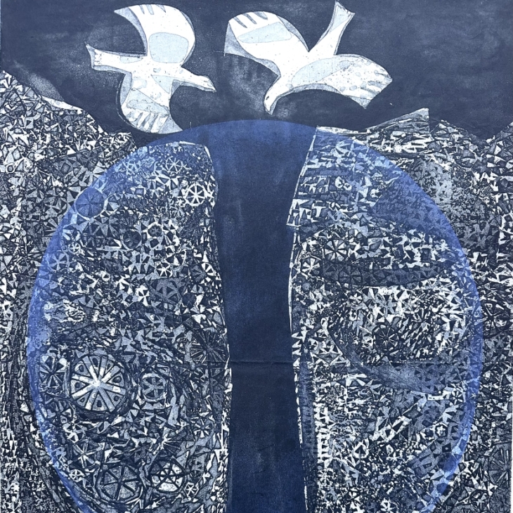 Birds over the abyss by Evi Tihemets