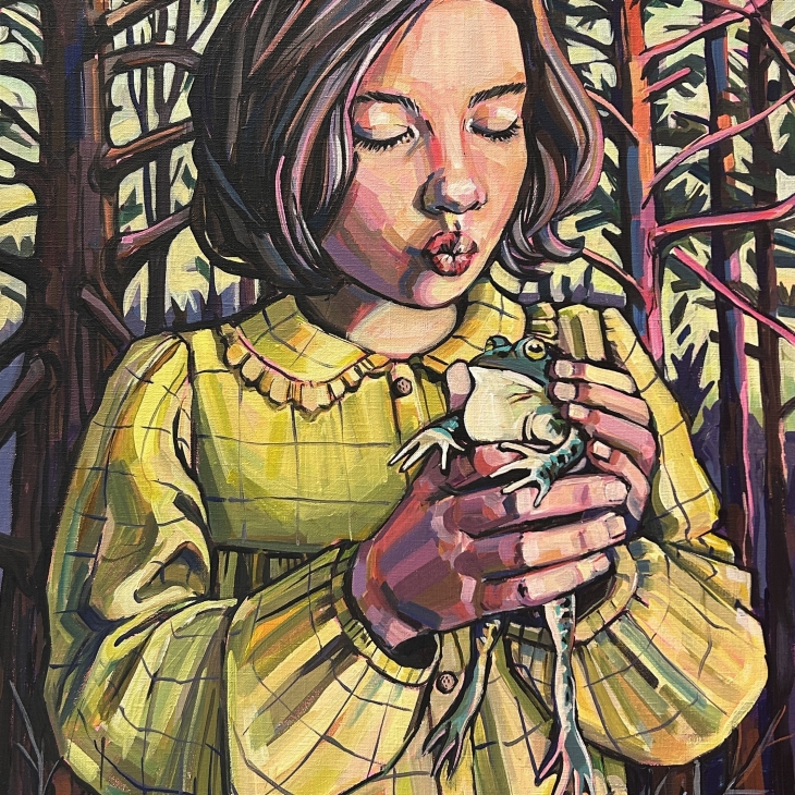 Over the Garden Wall by Jevgenia Dudin
