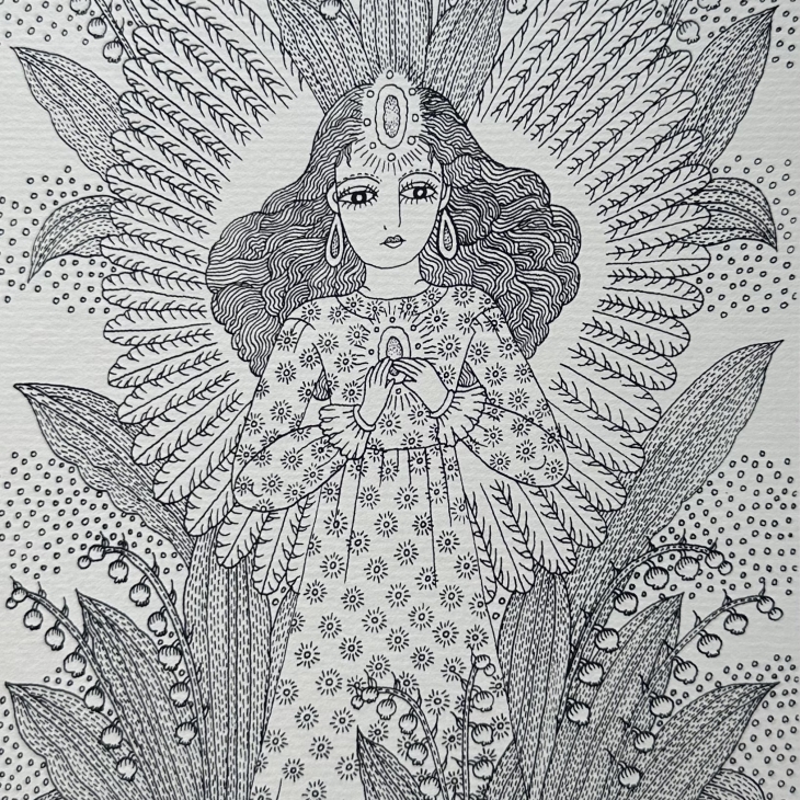 Guardian Angel bigger by Maara Vint