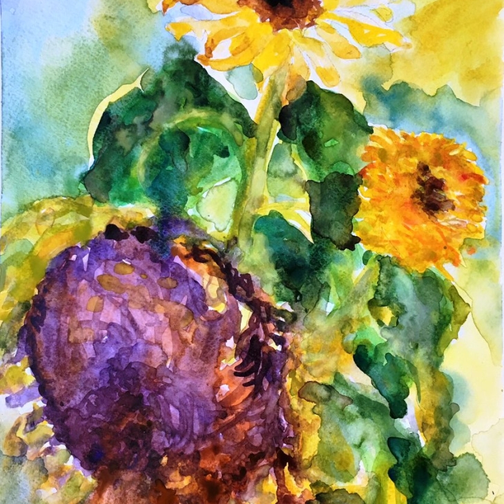 The Sunflower. - Helle Lõhmus