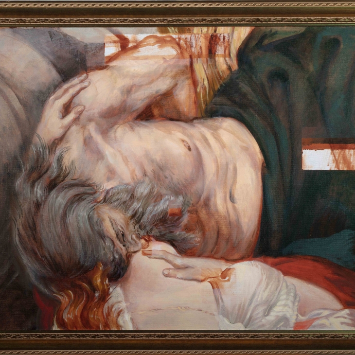 Roman Charity / after P.P. Rubens - Alena Tereshko